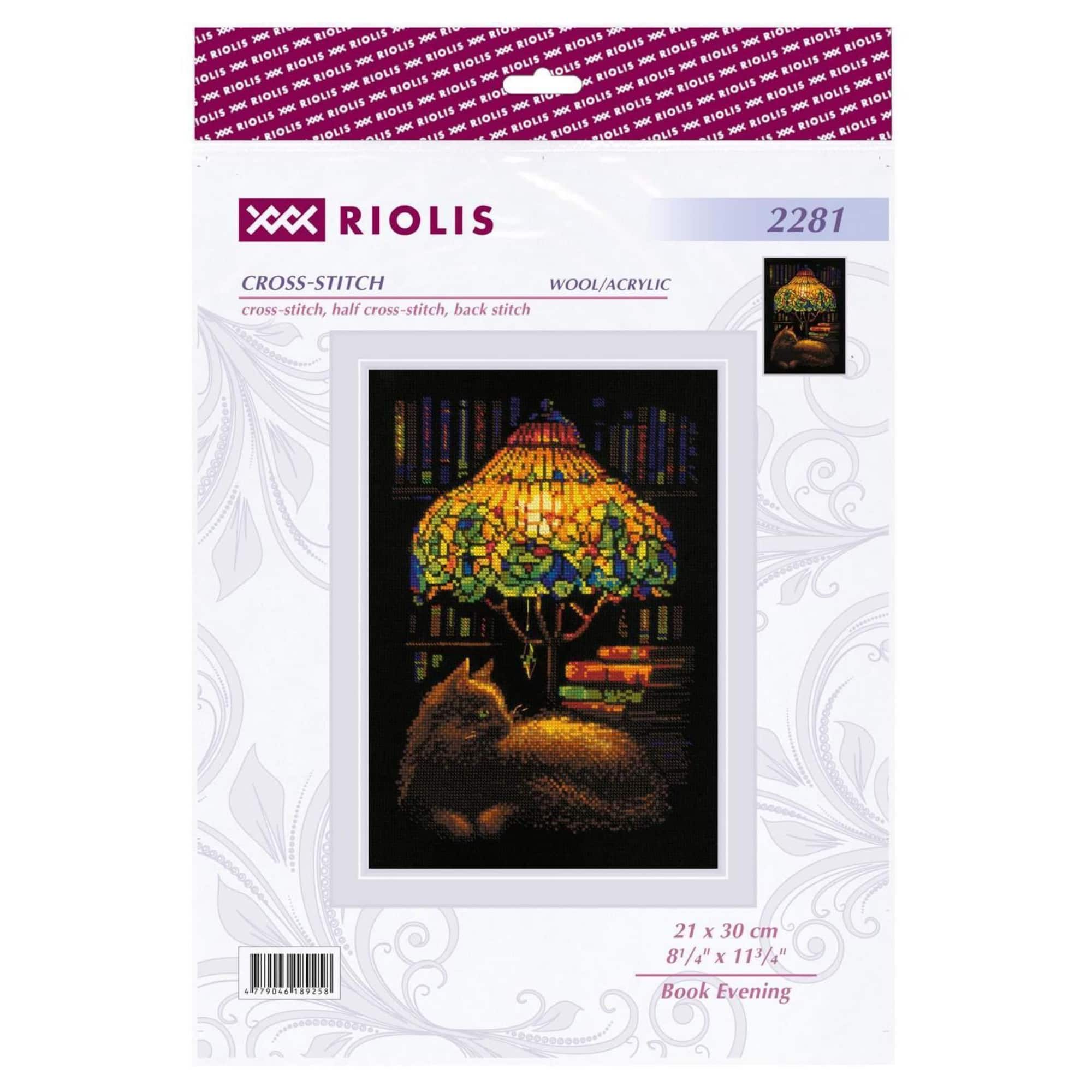 RIOLIS Book Evening Counted Cross Stitch Kit